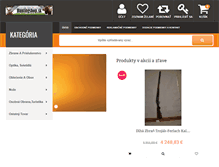 Tablet Screenshot of huntingshop.sk